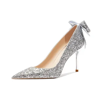 CHILI High Heels Women's Silver