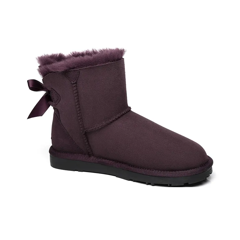 EVERAU Snow Boots Women's Grape Purple-2