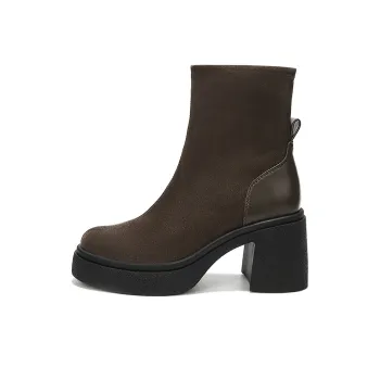WEISHIBANGWEI Ankle Boots 7CM Women's