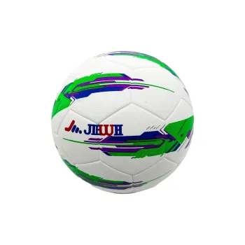 Jiewei Size 5 Soccer PU Seamless Thermal bonding Unisex Mecha Green
