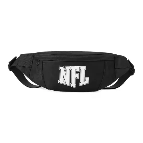 NFL Fabric Waist Bag Chest Bag Unisex Black