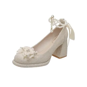 MXGM High Heels Women's Champagne