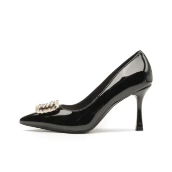 HKCP High Heels Women's Ecru, Black, Nude