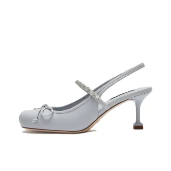 Staccato Floating Light Ballet Slim Heel Round Tip High Heels 7.5cm Women's