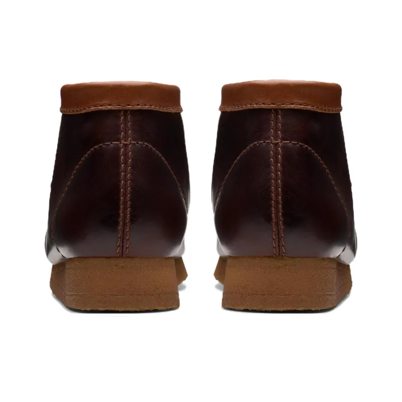 Clarks Wallaboot Hiker Ankle Boots Men's Brown-4