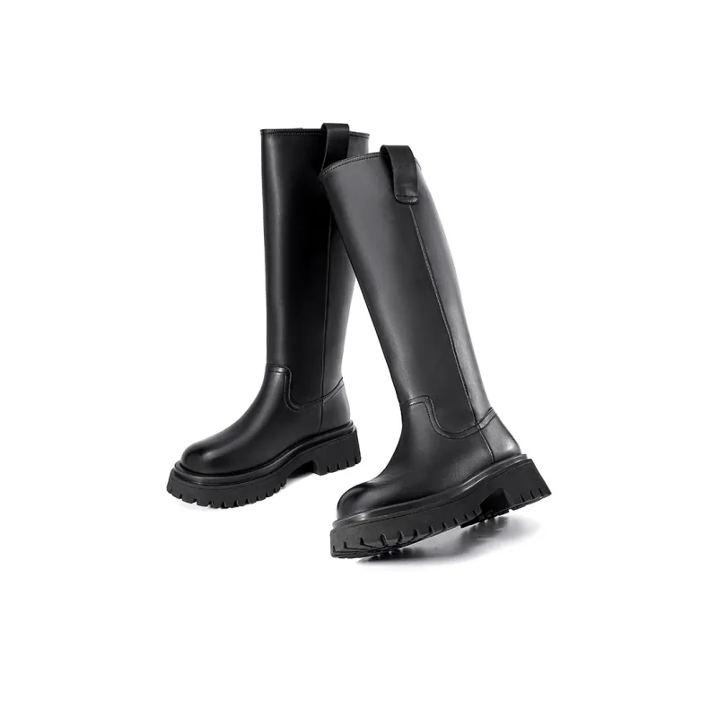 EBLAN Knee high Boots Women's Black-2