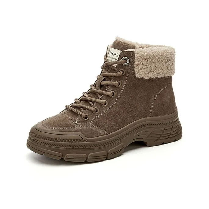 DAPHNE Warm Short Snow Boots Women's-4
