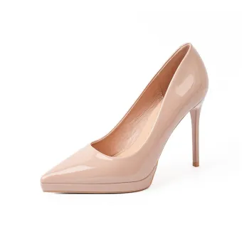 Beijiani Slim Heel High Heels 10.5cm Women's