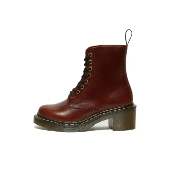 Dr.Martens Clemency Abruzzo Wp Short Martin Boot Unisex Umber