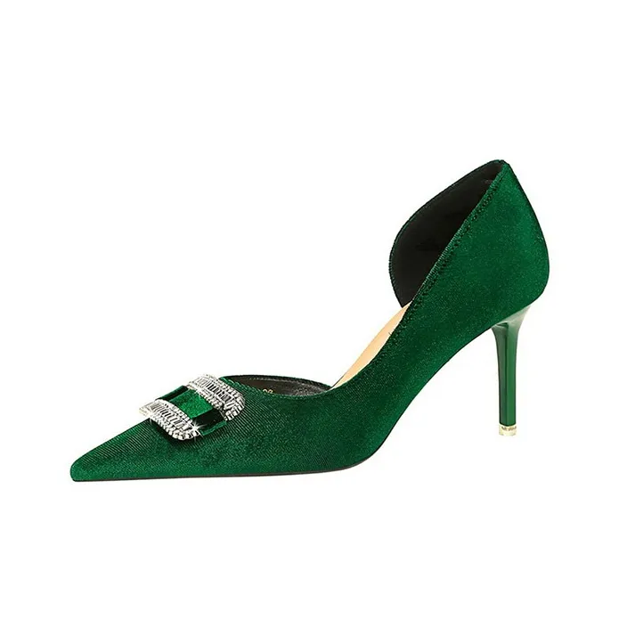 BIGTREE Slim Heel High Heels Women's-2