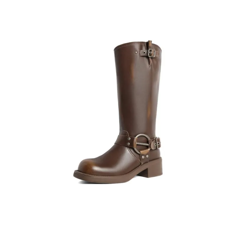 BELLE Knee high Boots 5.5cm Women's-5
