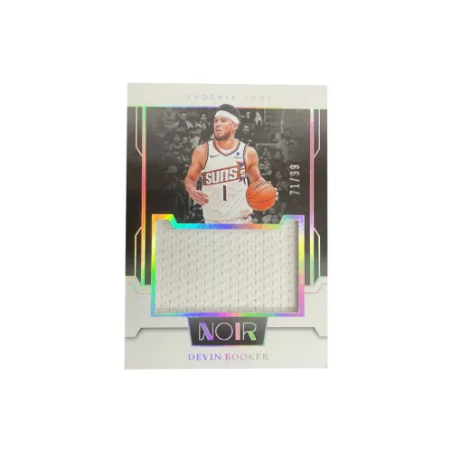 PANINI 2023 24 Noir Sun Devin Booker Jersey 71/99 Home White Player Card Pass through Sports Cards 1 Pc