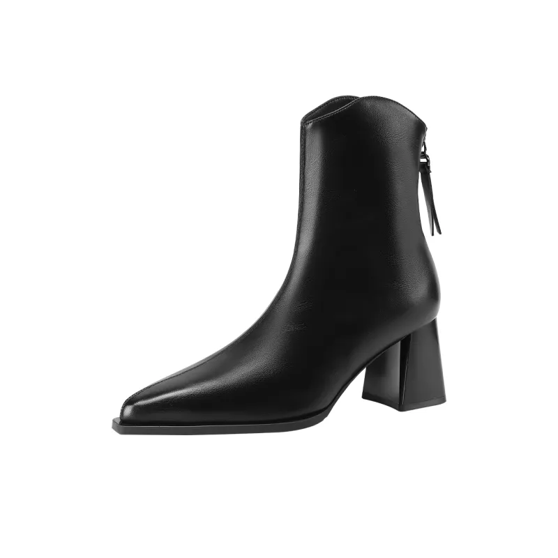 Mulinsen Ankle Boots Approx. 6.3cm Women's-6