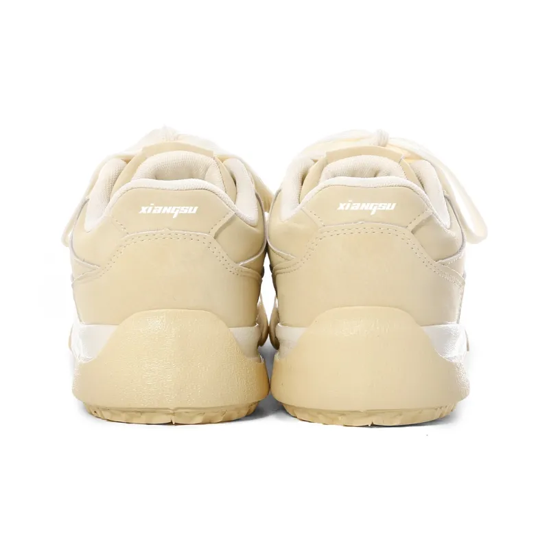 XIANGSU Anti Slip Wear Resistant Low Top Skateboard Shoes Women's-19