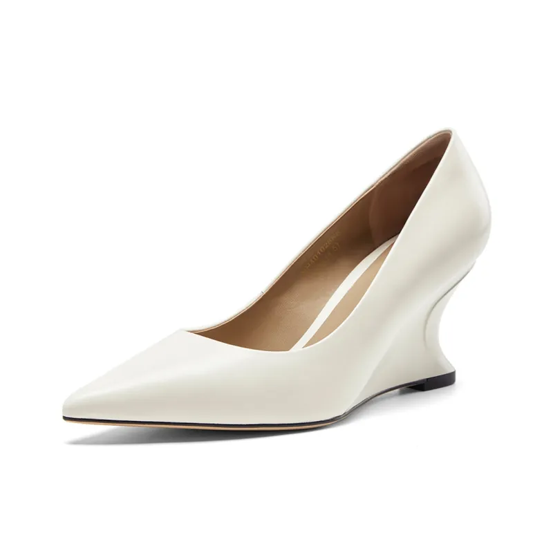 NINE WEST Wedge Heel High Heels 7.5cm Women's-8