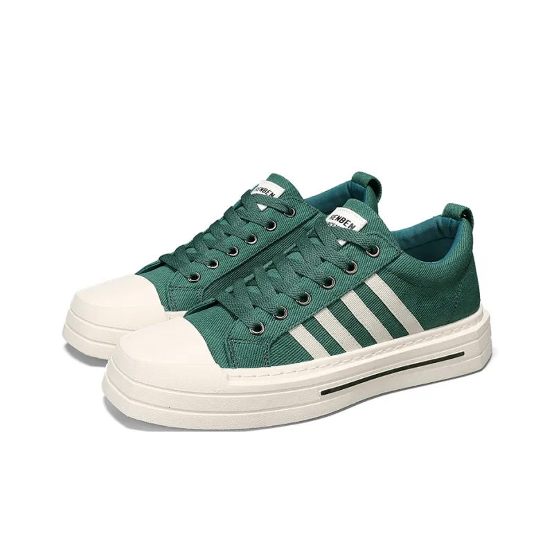 RENBEN Non slip Lightweight Low Top Canvas Shoes Men's-10
