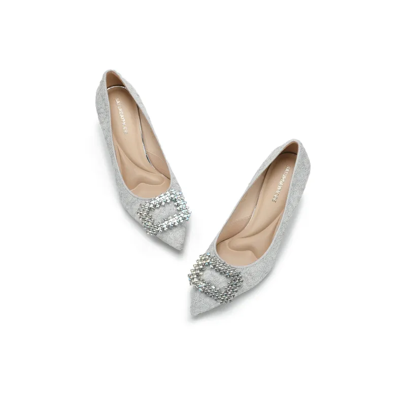 SATURDAY MODE Slim Heel High Heels 7.5cm Women's-7