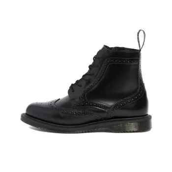 Dr.Martens Delphine Smooth Dress Boots 'Black' Women's