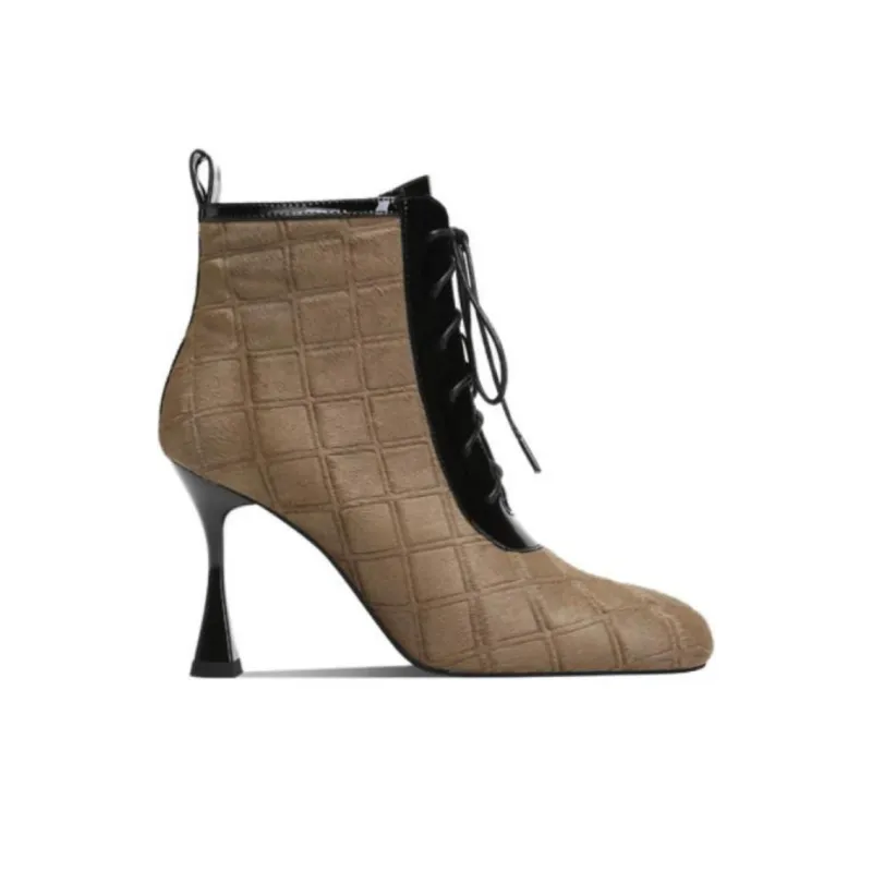 Princess & Isabel Chunky Heel High Heels 8cm Women's-3