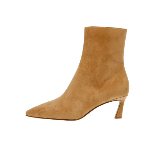 STEVE MADDEN Lulah Ankle Boots 6cm Women's Camel