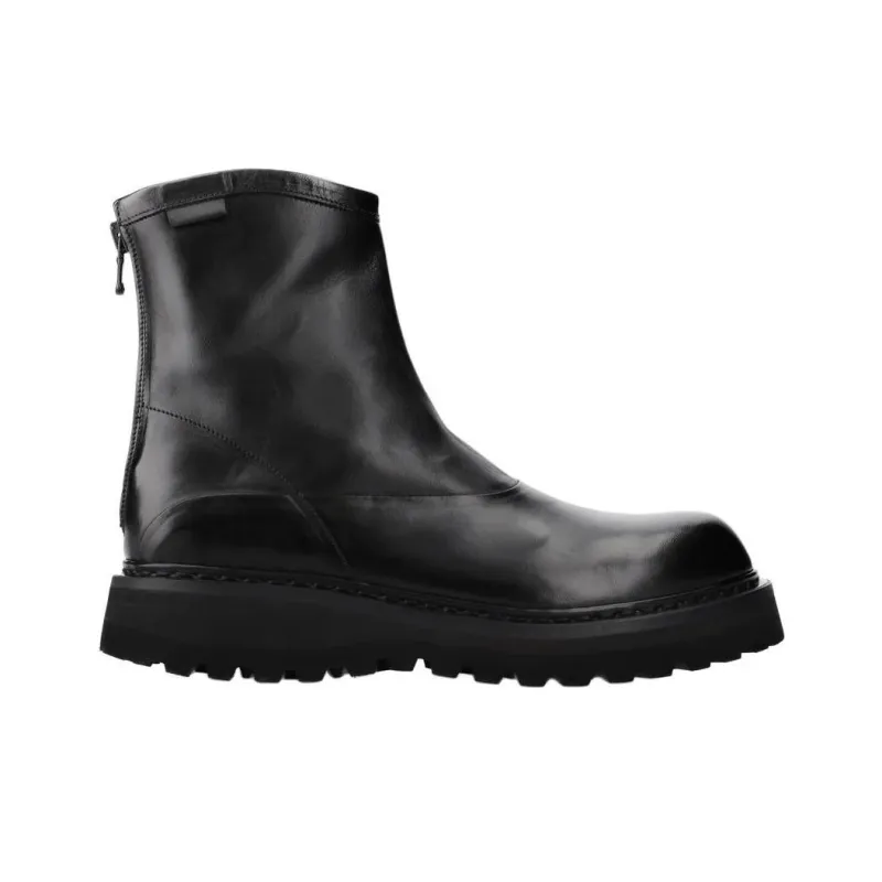 PREMIATA Ankle Boots 3cm Men's Black-1