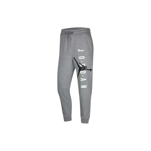 JORDAN Jumpman Knitted Sweatpants Men Carbon Gray
