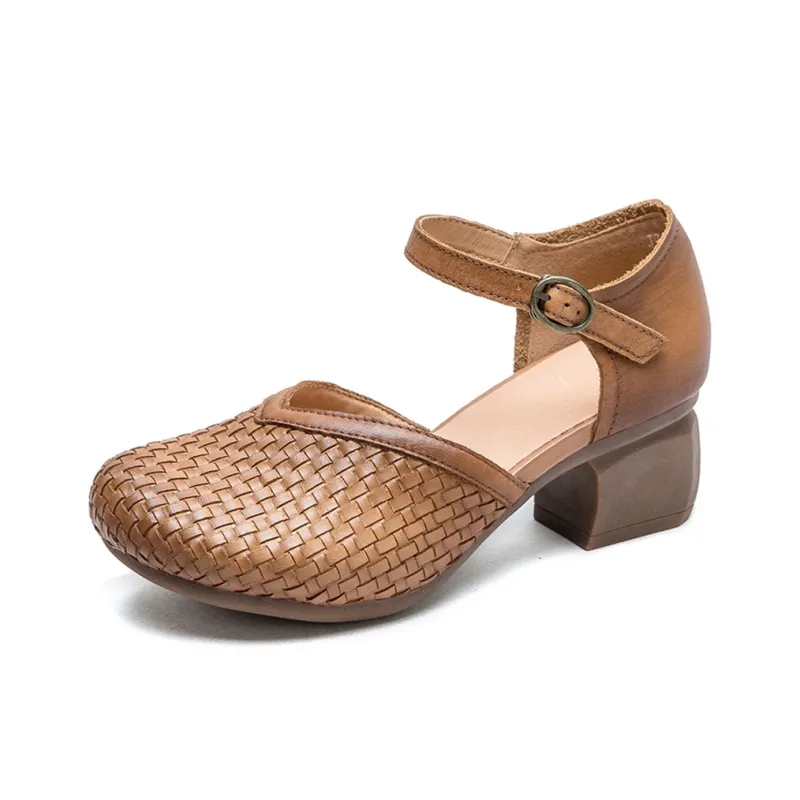 Jay Chunky Heel High Heels 5.5cm Women's-1