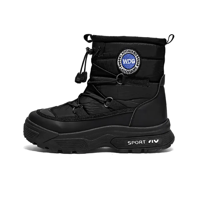 GNVA Snow Boots Men White/Black-4