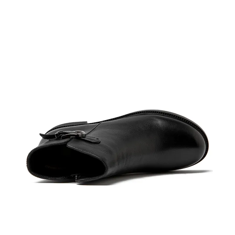 Rich Birds Ankle Boots 4.5CM Women's Black-3