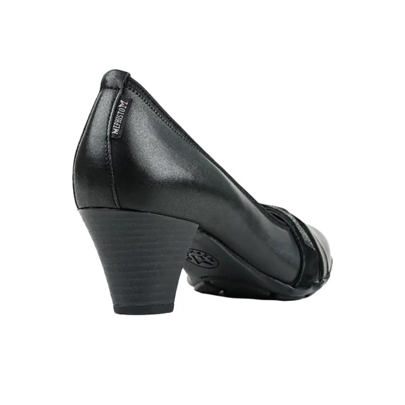 MEPHISTO Chunky Heel High Heels 5cm Women's-4
