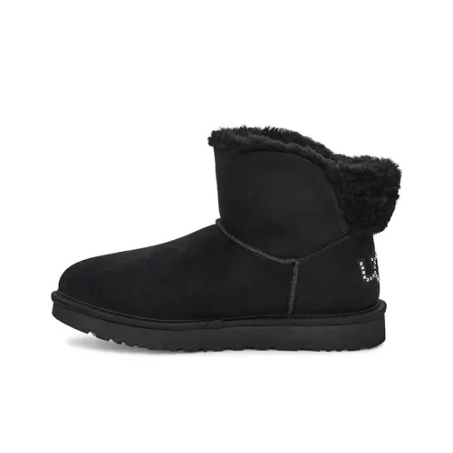 UGG Classic Bling Mini Snow Boots Black Women's