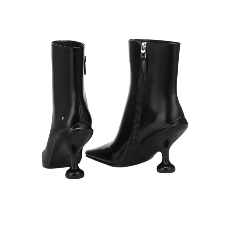 Naked Wolfe Kayla Ankle Boots Women's Black-3