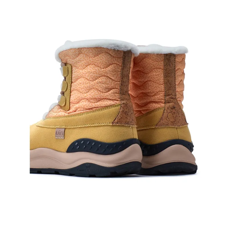 U.IN Plants & Flowers Snow Boots Women's Purple/Dark Gray/Orange-24