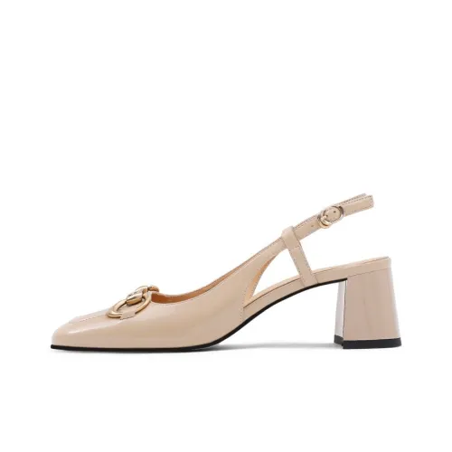 CAMEIDO High Heels Women's Apricot