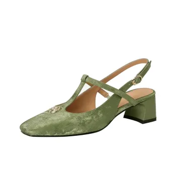 Echo&yolo Chunky Heel High Heels 4.5cm Women's