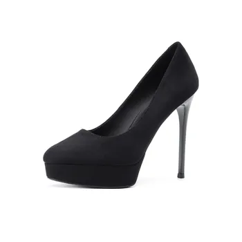 Zubumei Slim Heel High Heels 12CM Women's