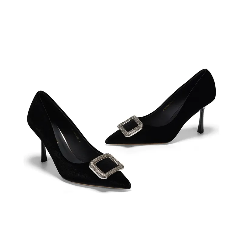 FOR YOU FOREVER Slim Heel High Heels 7cm Women's-2
