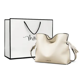MILLIE'S Cow Leather With Synthetic Leather Shoulder Bag, Crossbody Bag Regular Women's