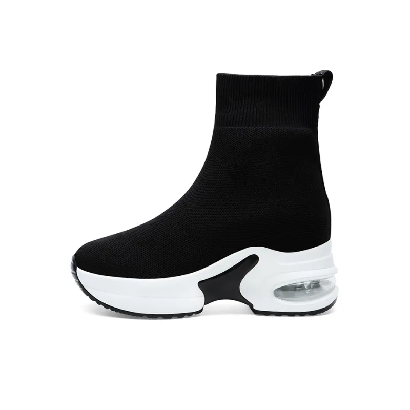 Rich Birds Ankle Boots 6CM Women's Black-0