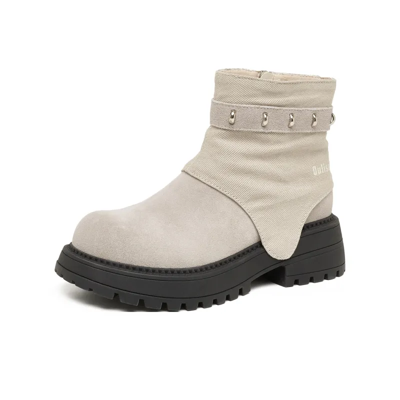 OULISASI Ankle Boots Women's-1