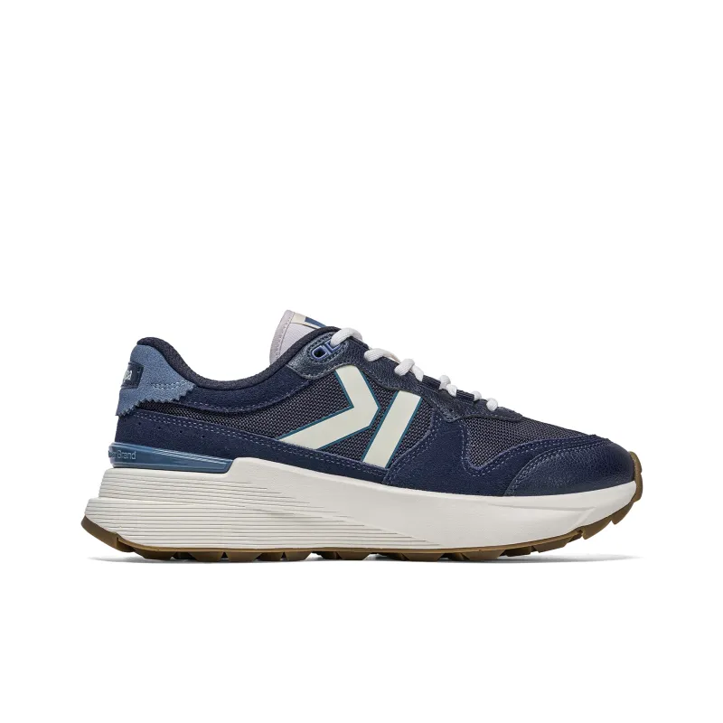 Kappa Anti Slip Wear Resistant Low Top Casual Running Shoes Unisex Blue White-1
