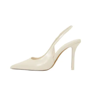 ZARA Slim Heel High Heels Women's White