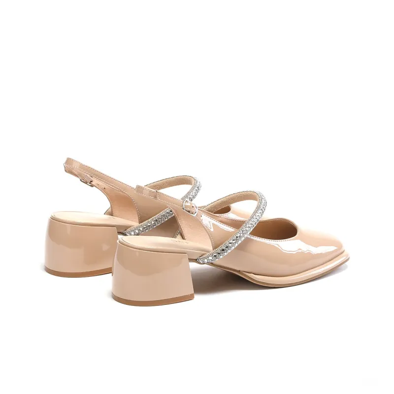 ST&SAT Chunky Heel High Heels 5.5cm Women's-8