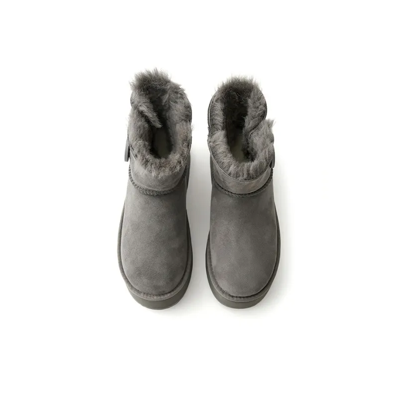 Marie Claire Warm Short Snow Boots Women's-5