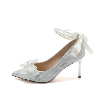 CHILI Slim Heel High Heels 7CM Women's