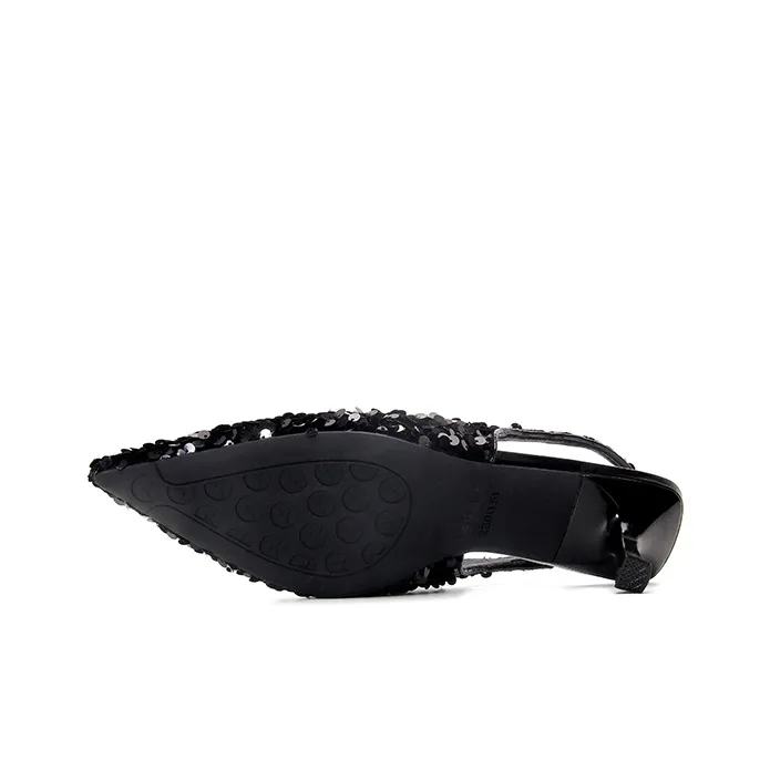 LESELE Slim Heel High Heels 7cm Women's-4