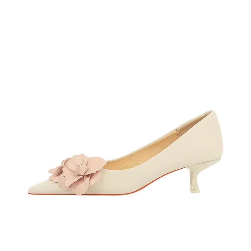 QITUMAUL Slim Heel High Heels 4.5cm Women's-3