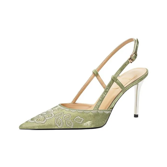 Zubumei Slim Heel High Heels Women's-4