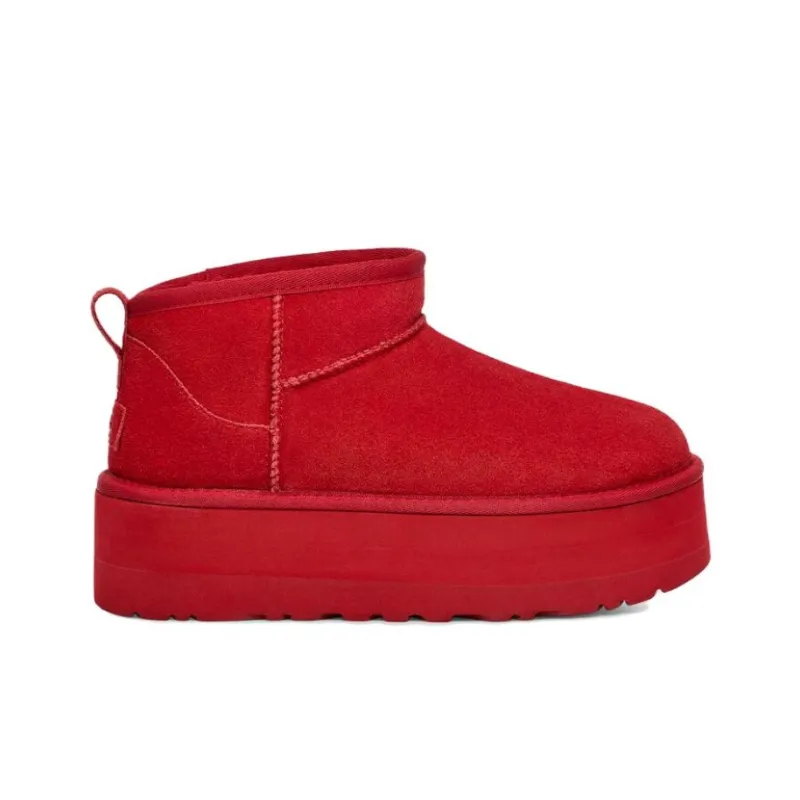 UGG Classic Ultra Mini Platform Boot Samba Red Women's-1