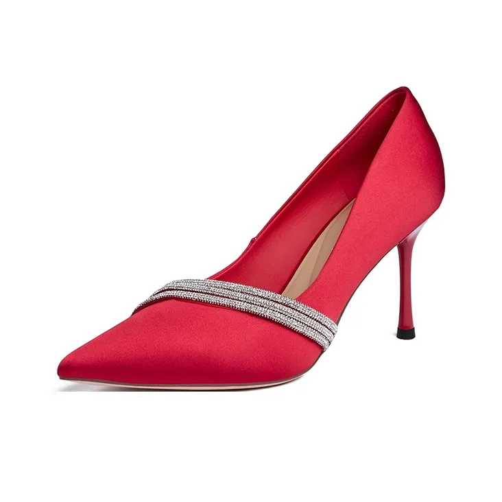 JOSINY JOSINY Slim Heel High Heels 8.5cm Women's-7